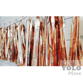 10x Rose Gold Foil Tassel Garland DIY Kit